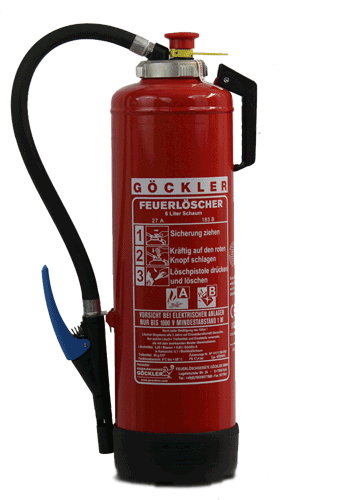Göckler Schaum Feuerlöscher Göckler Schaum Feuerlöscher
